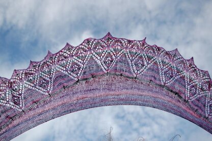 The Lilly Pilly Lace Shawl