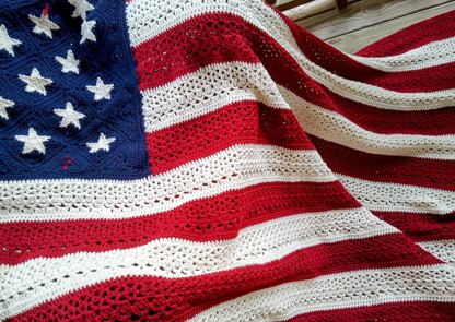 American Flag Blanket