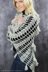 Crochet Pattern Triangle Shawl BioTronik #6 | Autumn Crochet Shawl | Alpaca Wrap PDF