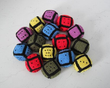 Grime Dice Juggling Balls