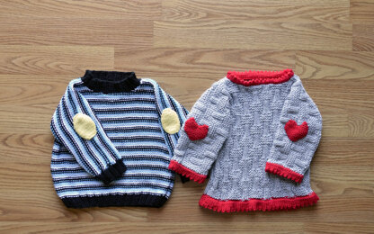 Love Patches in Universal Yarn Little Bird PDF
