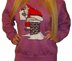 Christmas Santa Sitting On Chimney Jumper
