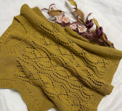 Summer Flower Vest