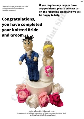 CAKE TOPPER BRIDE AND GROOM