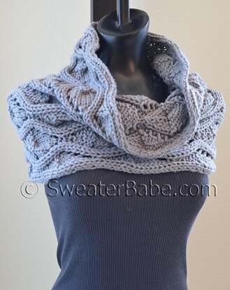 #185 Chunky Waves Eternity Scarf