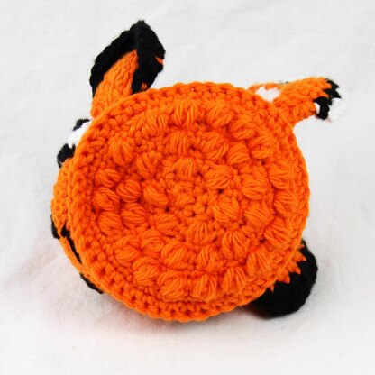 Charlie the Clownfish Scrubby Amigurumi