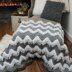 Loopy Chevron Blanket