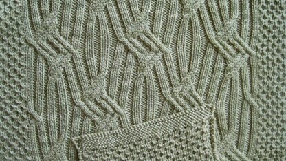 Warm Bar Harbor Pocket Shawl