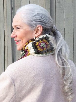 Birgit Scarf in Berroco Lanas Light - Downloadable PDF