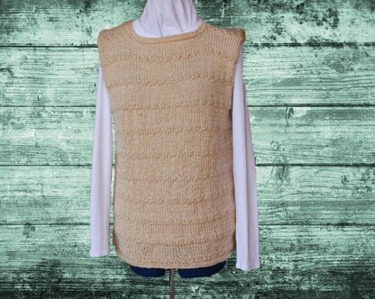 Stockinette Ripple Stitch Vest