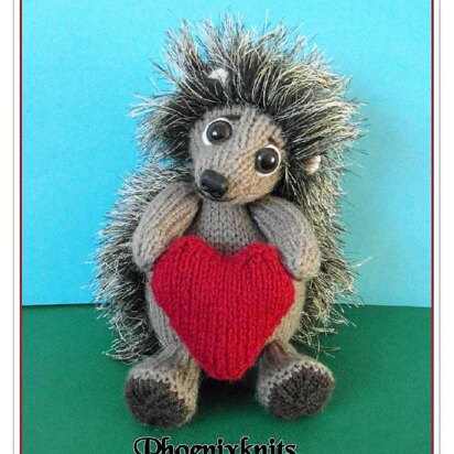 Mr Prickles Valentine Hedgehog