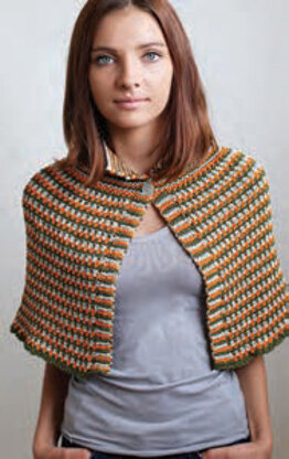 Capelet in Ella Rae Phoenix - ER10-02 - Downloadable PDF