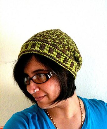 Maze Fairisle Cap