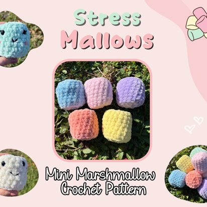 Mini Marshmallow Stress Toys