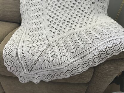 Great Barrier Reef Lace Shawl