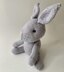 Rabbit knit toy