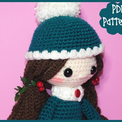 Holly, Doll Crochet Pattern