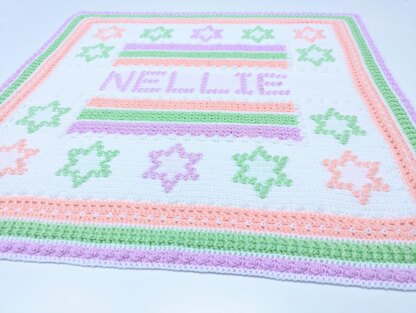 A Star Is Born Personalised Blanket Pattern