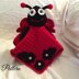 Ladybug Lovey Security Blanket