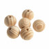 Trimits Beads: Beech Wood: 30mm: Pack of 6