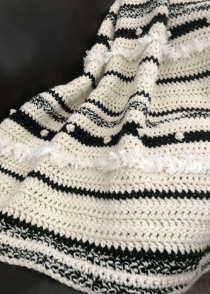 Anthropology Blanket Pattern - Throw and Baby