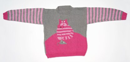 Cascade Yarns DK601 Cat & Mouse Sweater (Free)