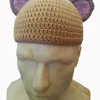 Teddy bear and Kitty Hat