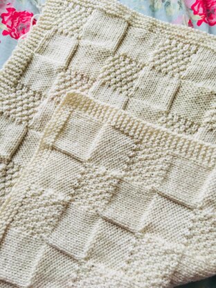 Knitting Pattern, Patch Blanket