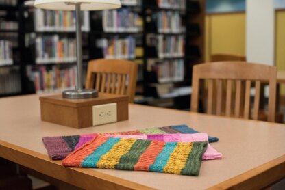 Knitting at the Library Cowl