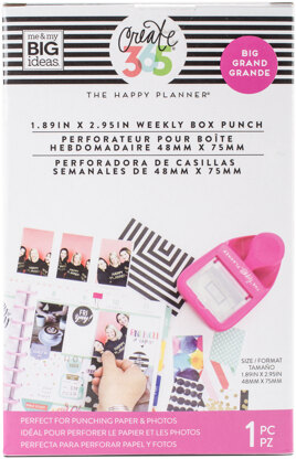 The Happy Planner Big Weekly Box Punch - 208292