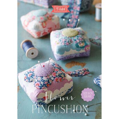 Tilda Flower Pincushion - Downloadable PDF