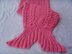 Mermaid tail blanket