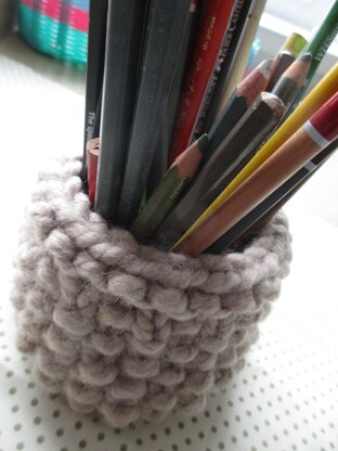 Quick Knit Basket