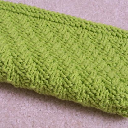 Three Diagonal Washcloths - knitting pattern