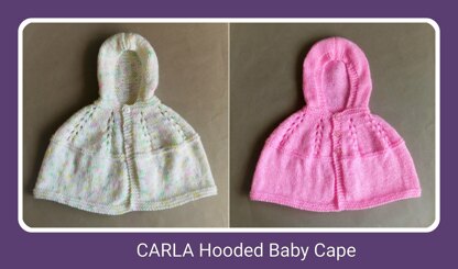 Carla Hooded Baby Cape