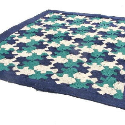 Tiling Fish - knitting pattern