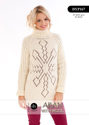 Jumper in DY Choice Aran With Wool - DYP167