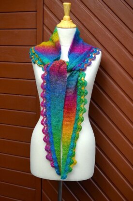 Wavelet shawl