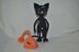 Amigurumi Black cat doll