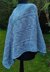 Cornflower Sky Poncho