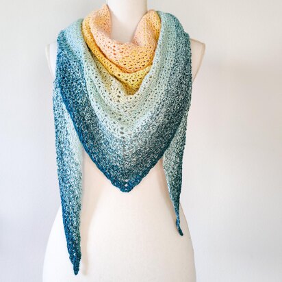 Fairytale Sunrise Shawl