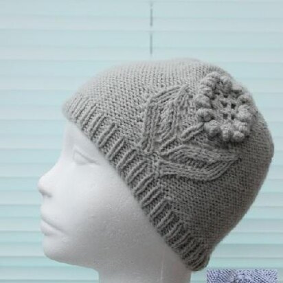 Knittiing pattern Aran Hat Pattern #466