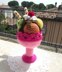 Ice Cream Sundae Amigurumi