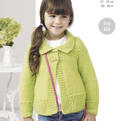 Jackets in King Cole Comfort Chunky - 4437 - Downloadable PDF