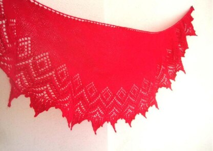 Luella Crescent Shawl