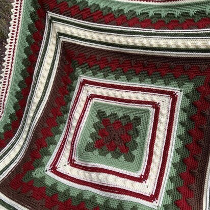 Vintage Christmas Blanket