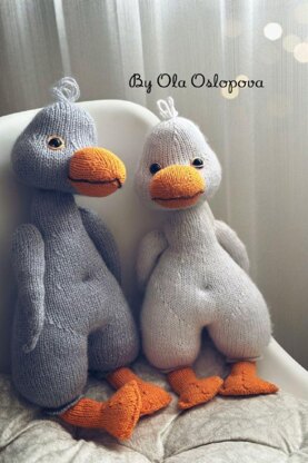 Goose Toy Knitting Patterns