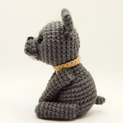 French Bulldog Amigurumi