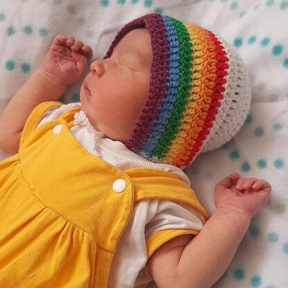 Rainbow bonnet