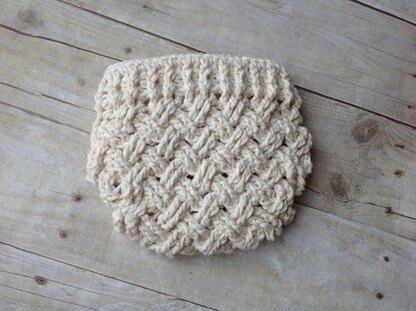 Diagonal Weave Diaper Cover